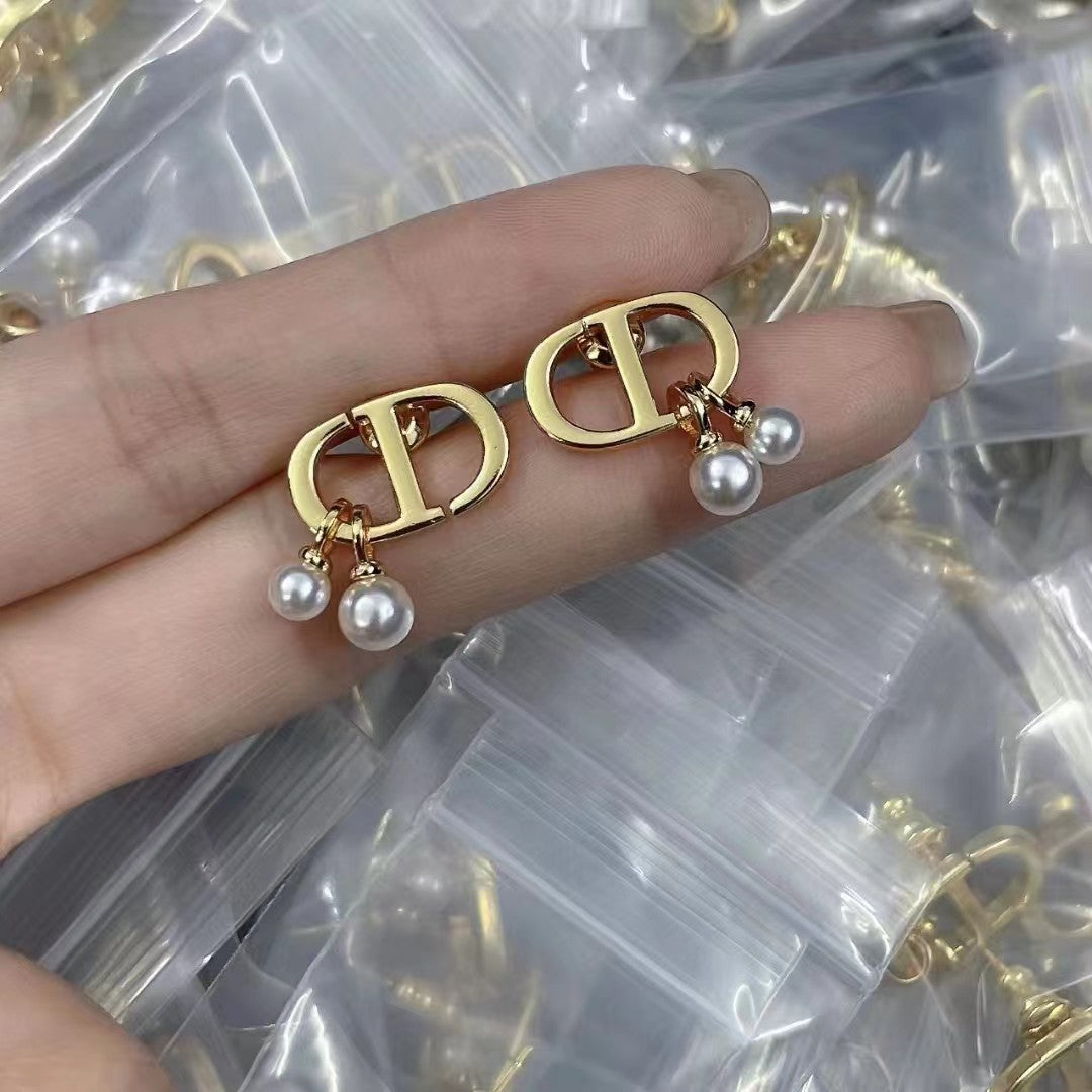 DEM159 Hot sale new arrive fashion gold color earring for woman jewelry gift to choose