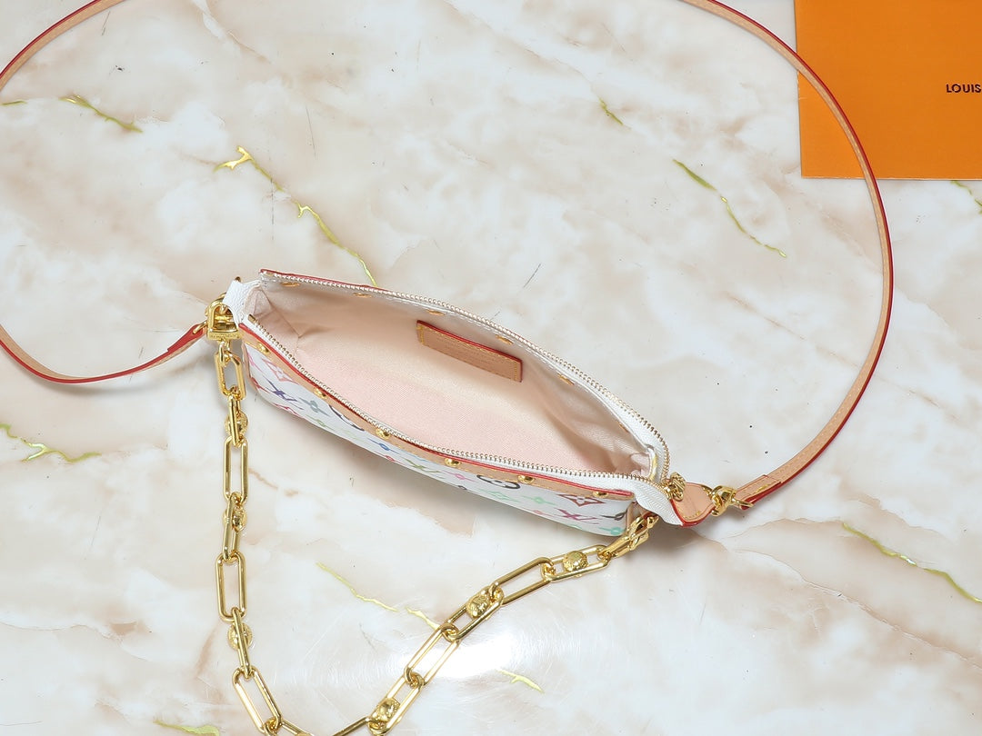 LEM248 Designer Bag Shoulder Bag Crossbody Bag Luxury Bag Purse Designer 2025 Texture Handbag Armpit New Mahjong Bag Temperament Fashion Clash Color Fashion Bag 22.0 x 13.0 x 4.0cm