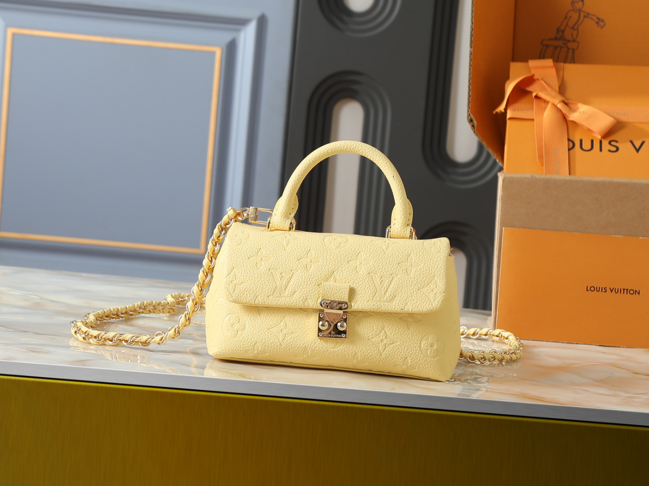 LEM509 New arrive fashion yellow lvory bag for woman beautiful gift to choose gift size to choose 21.0 x 12.5 x 6.0 CM