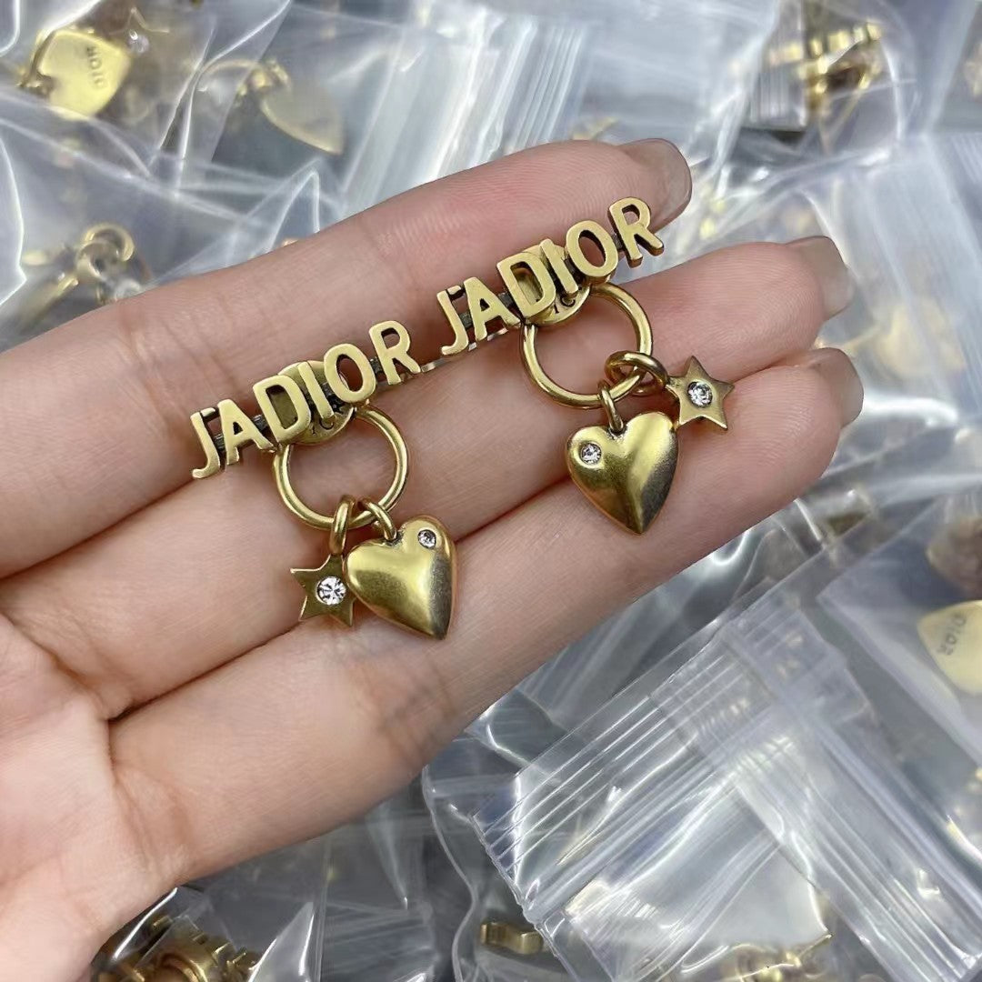 DEM154 Hot sale new arrive fashion gold color earring for woman jewelry gift to choose