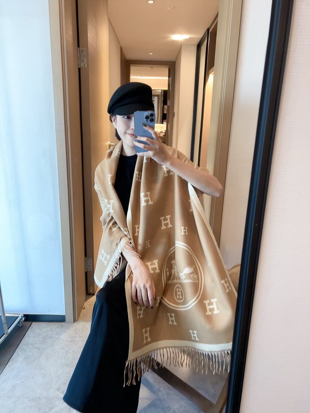 HEM71 new arrive Hot sale 65✖️180 brown color fashion beautiful scarf for woman gift to choose