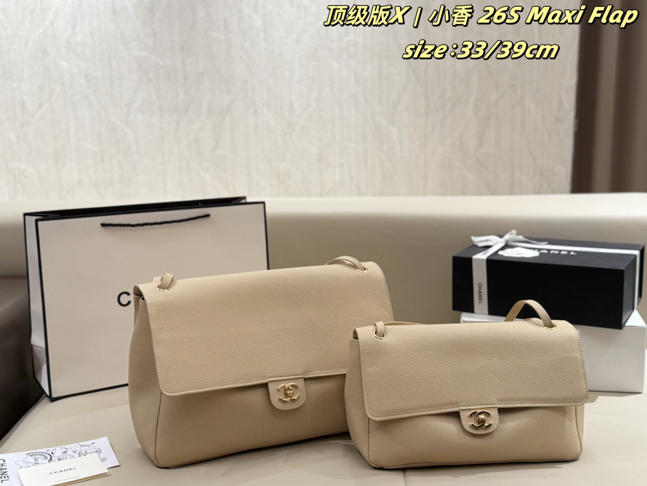 CEM299 New arrive fashion black khaki color bag for woman beautiful gift to choose gift 2 size
