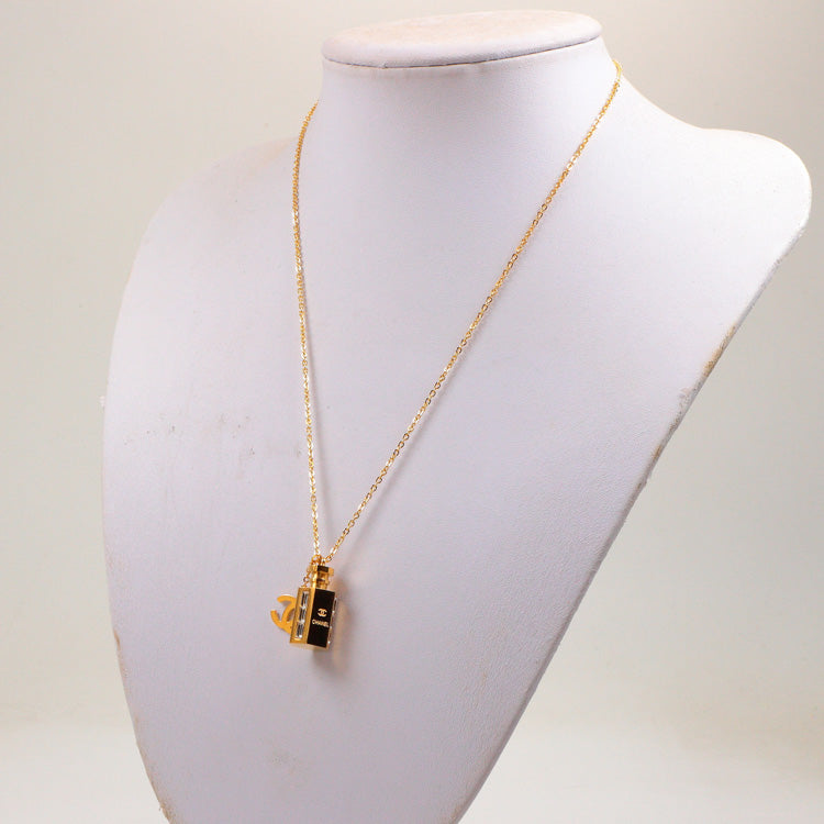 CEM200 New Arrive Fashion Design Bottle Necklace Charm for Women 18k Gold Jewelry