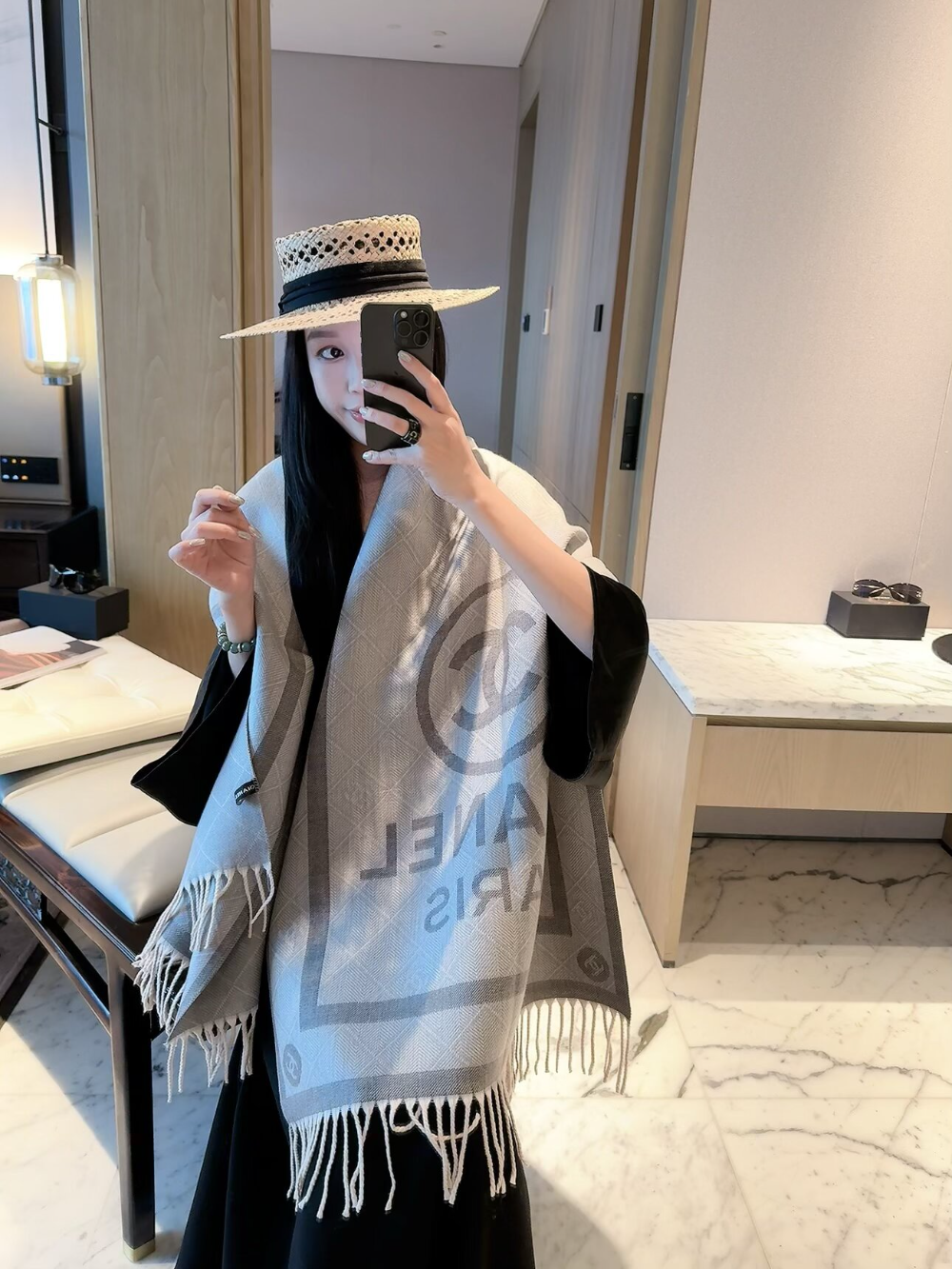 CEM388 new arrive Hot sale grey brown pink color fashion beautiful scarf for woman gift to choose