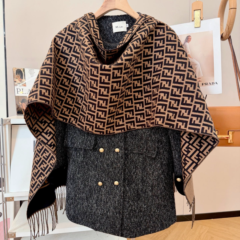 FEM33 new arrive Hot sale brown color fashion beautiful scarf for woman gift to choose 35x185cm