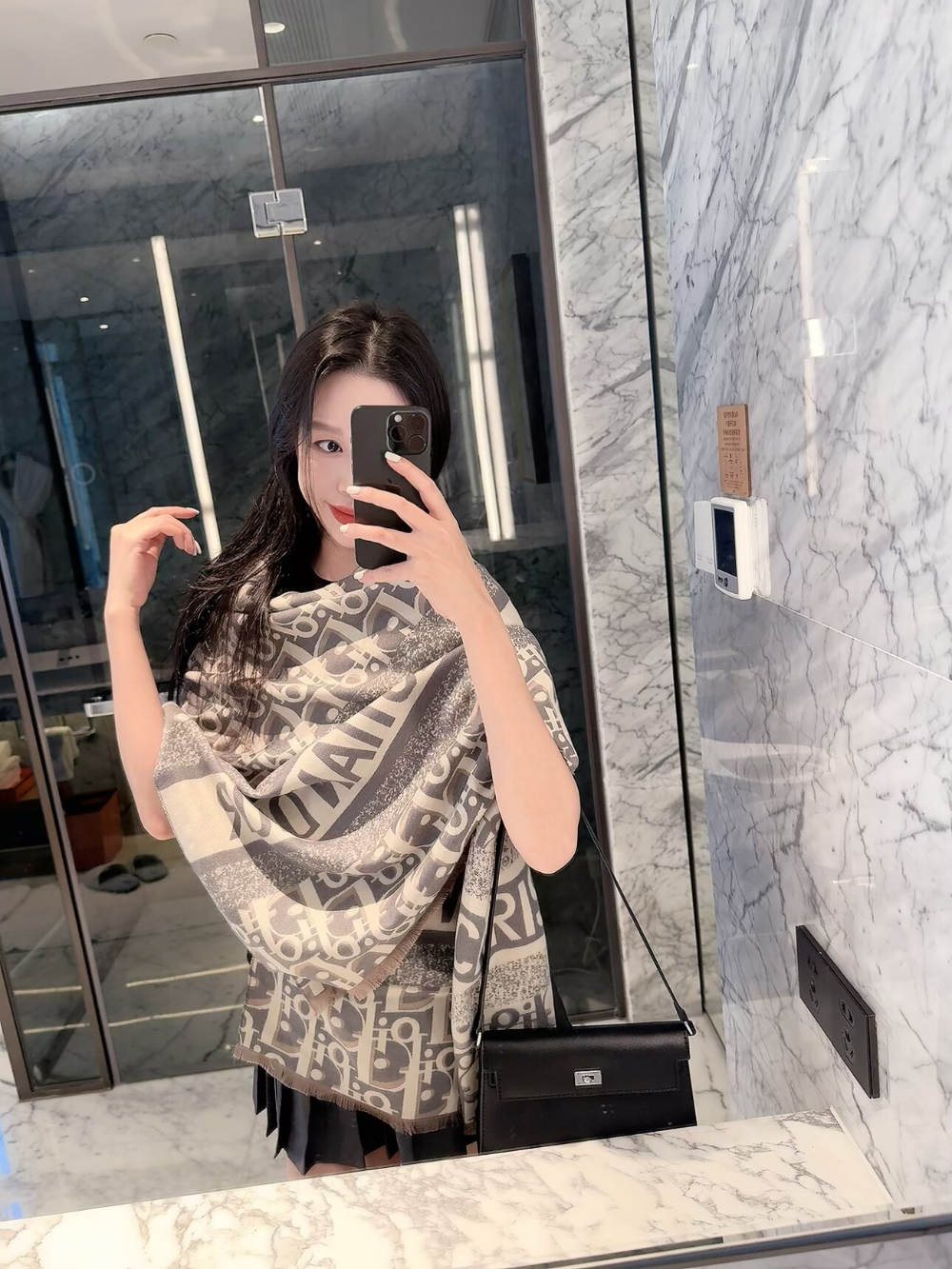DEM386 new arrive Hot sale brown black grey color fashion beautiful scarf for woman gift to choose