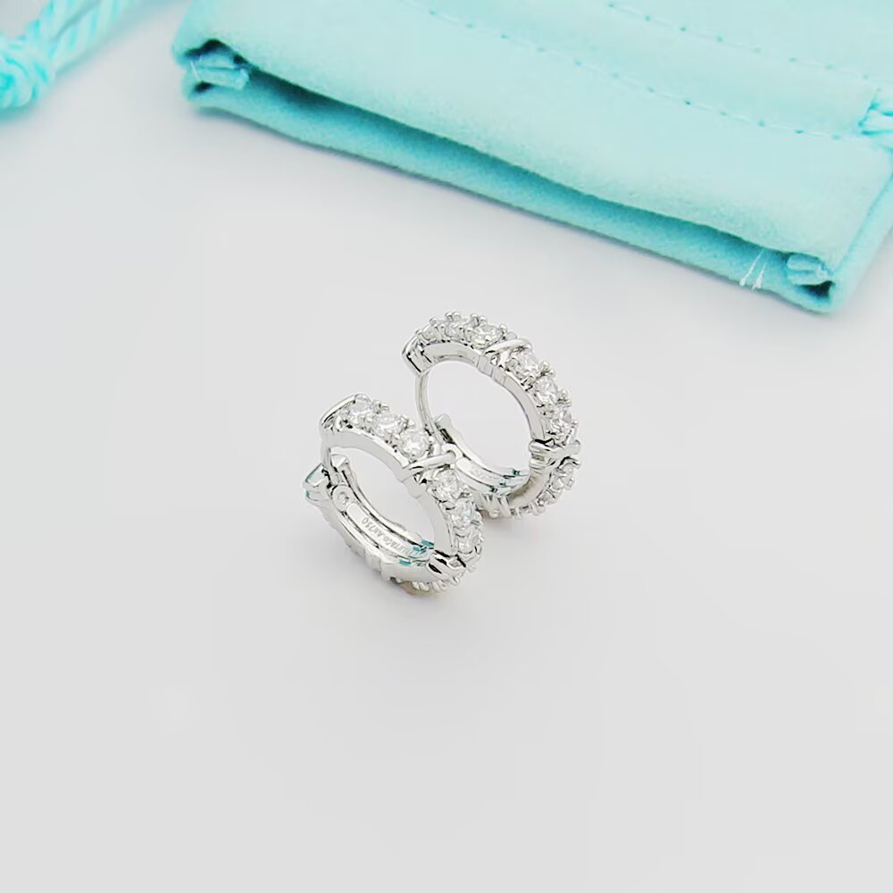 TEM21 designer earring top quality stud fashion stud earrings woman designer earring multi colors t letter women dia wedding gifts jewelry