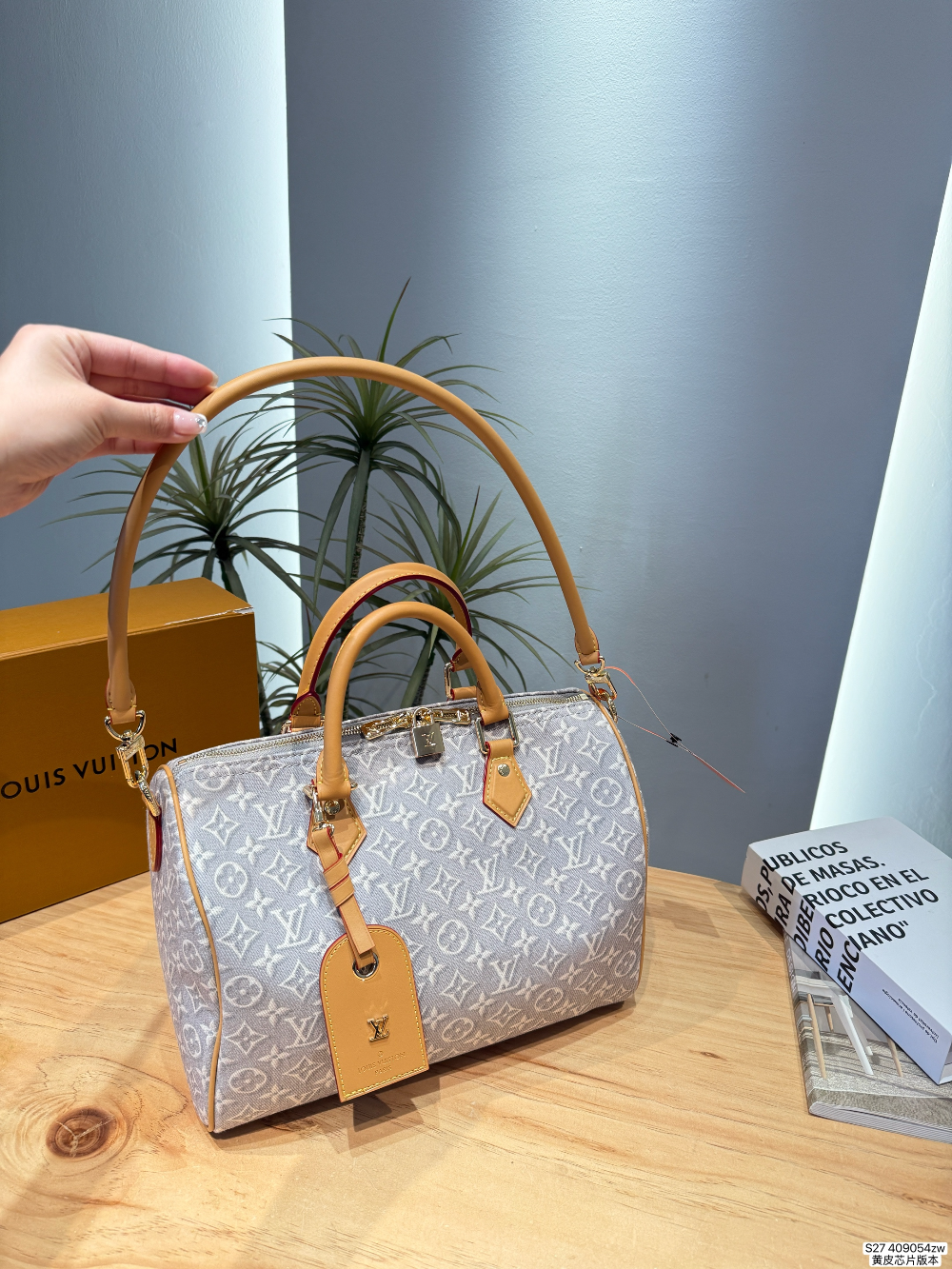 LEM483 New arrive fashion silver-gray bag for woman hands bag beautiful gift to choose gift 30×21×17cm