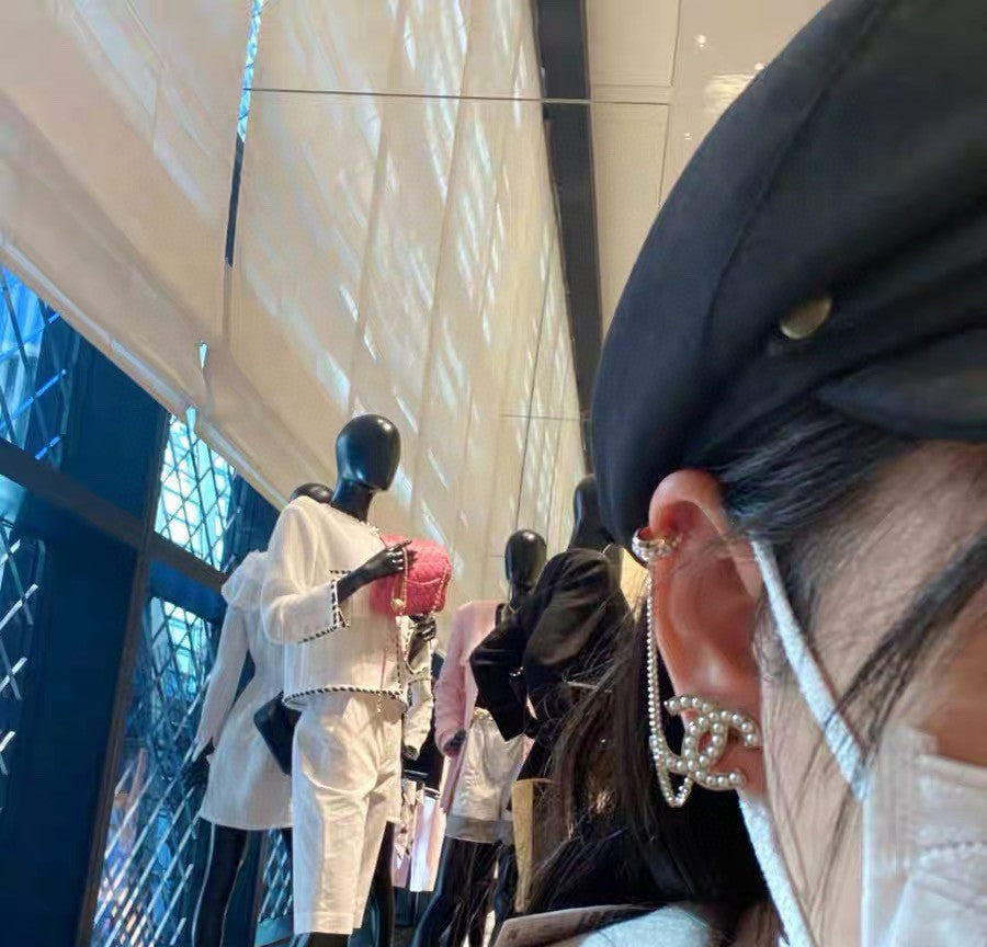 CEM213 New Arrive Fashion Hot Sale with Pearl Heart Earring for Woman Jewelry To Choose Gift