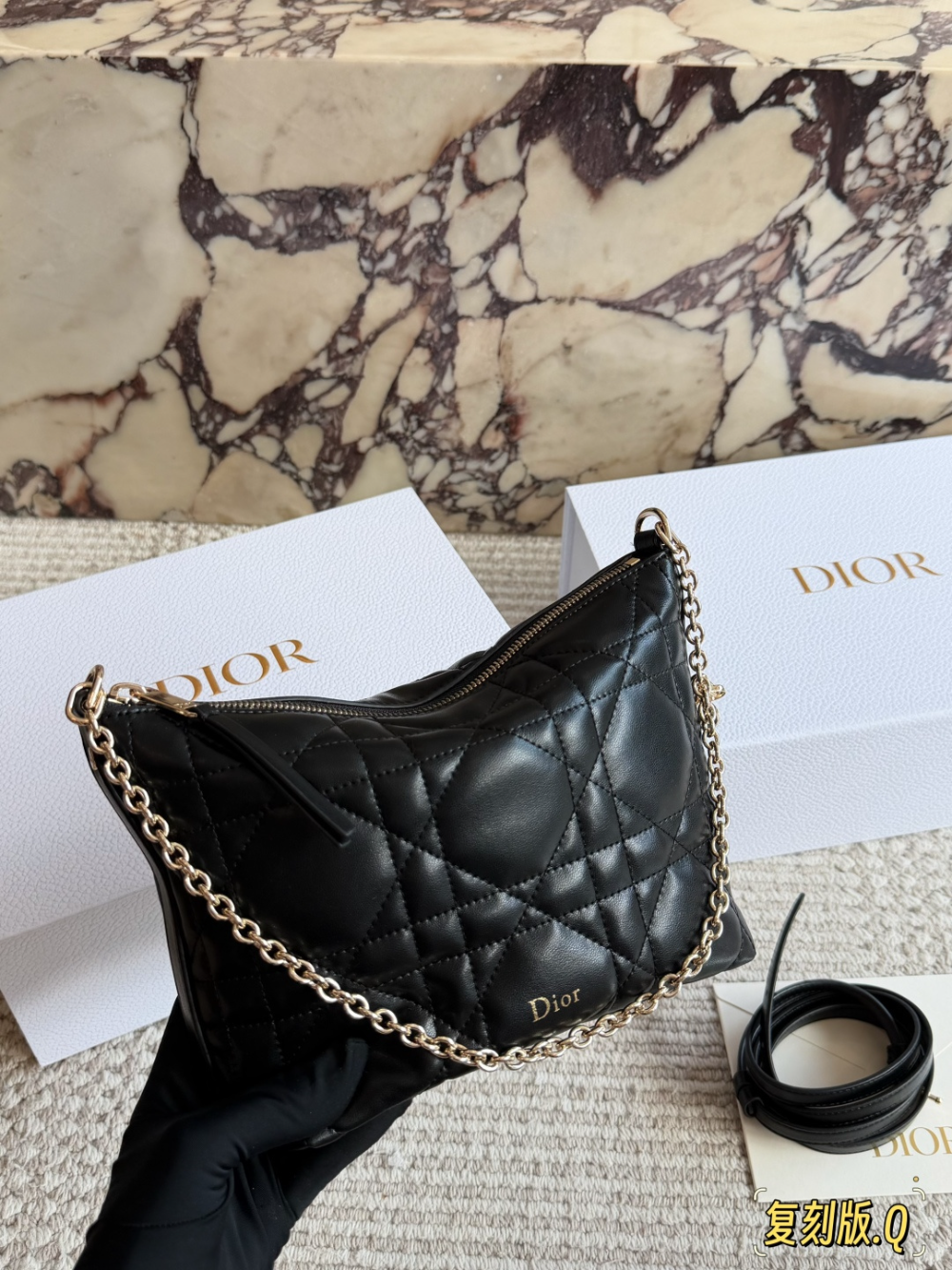 DEM362 New arrive fashion black white light blue khaki pink red color bag for woman beautiful gift to choose size 22*17cm