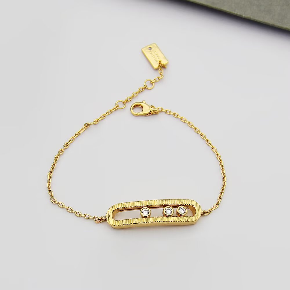 MEM08 Luxury Bracelet Classic Bracelet Designer for Women Cuff copper Bangle