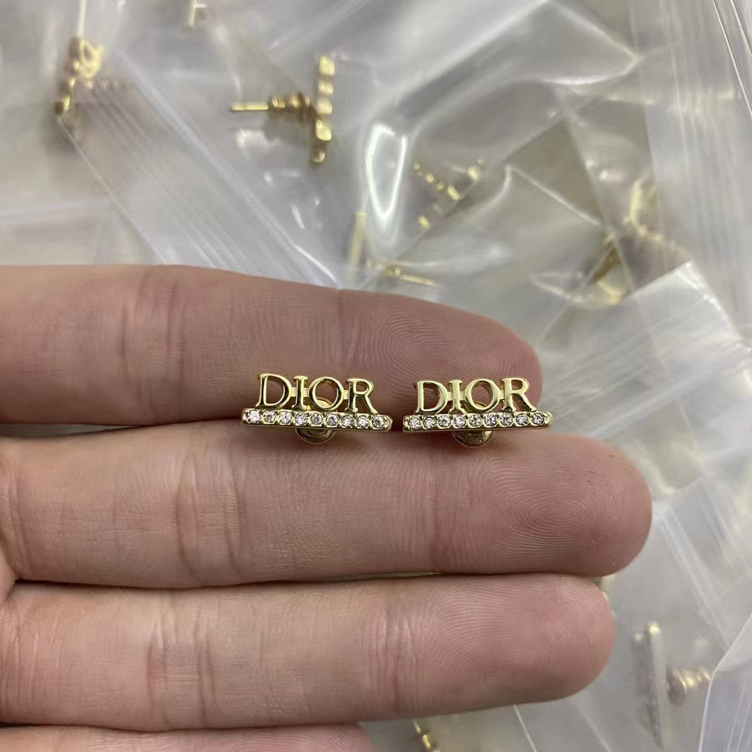 DEM156 Hot sale new arrive fashion gold color earring for woman jewelry gift to choose