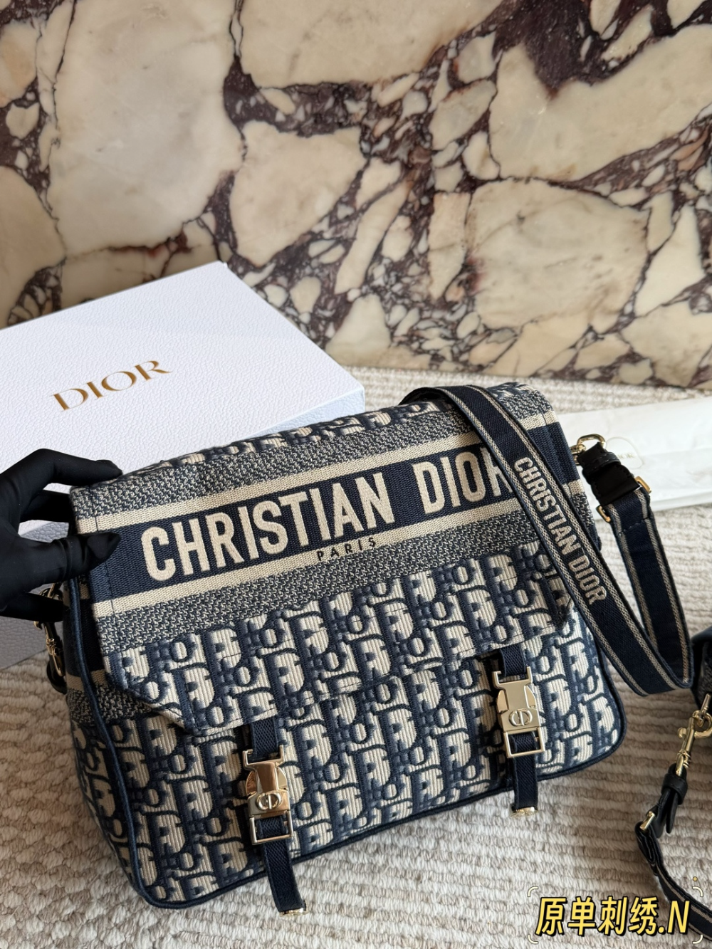 DEM388 New arrive fashion deep blue grey bag for woman hands bag beautiful gift to choose gift 2 size