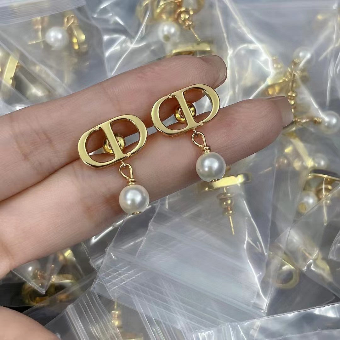DEM158 Hot sale new arrive fashion gold color earring for woman jewelry gift to choose