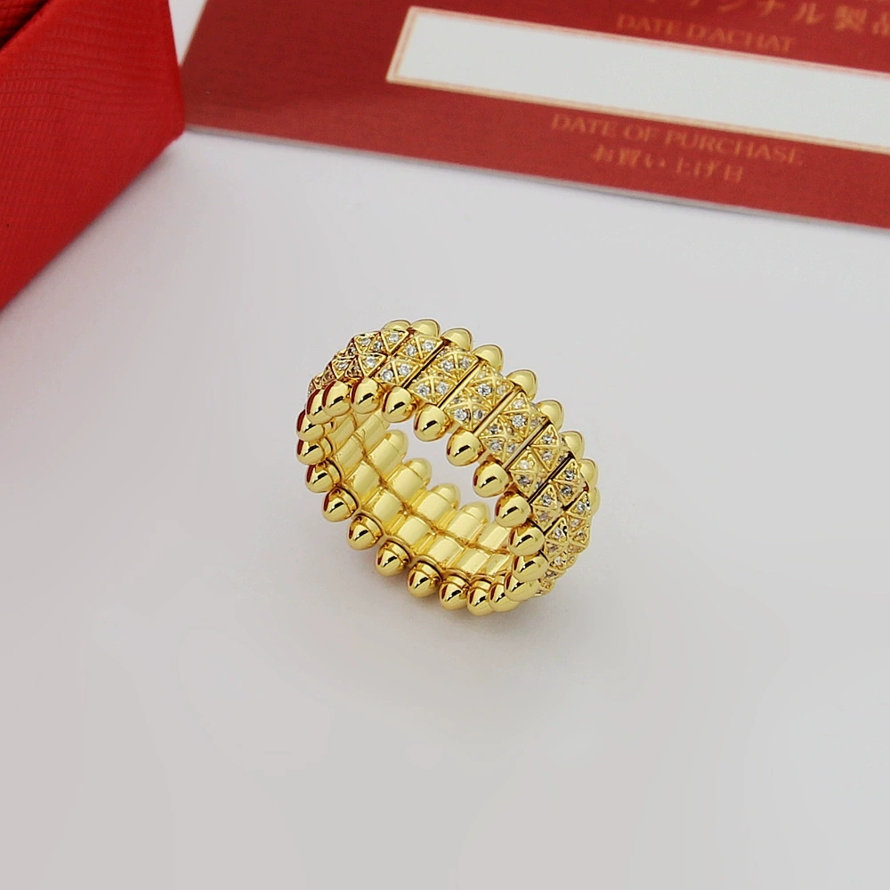MEN21 New Classic Ring Brand Designer Titanium Steel Ring Gold Ring Women Mens Ring Love Promise Jewelry #6 #7 #8 #9