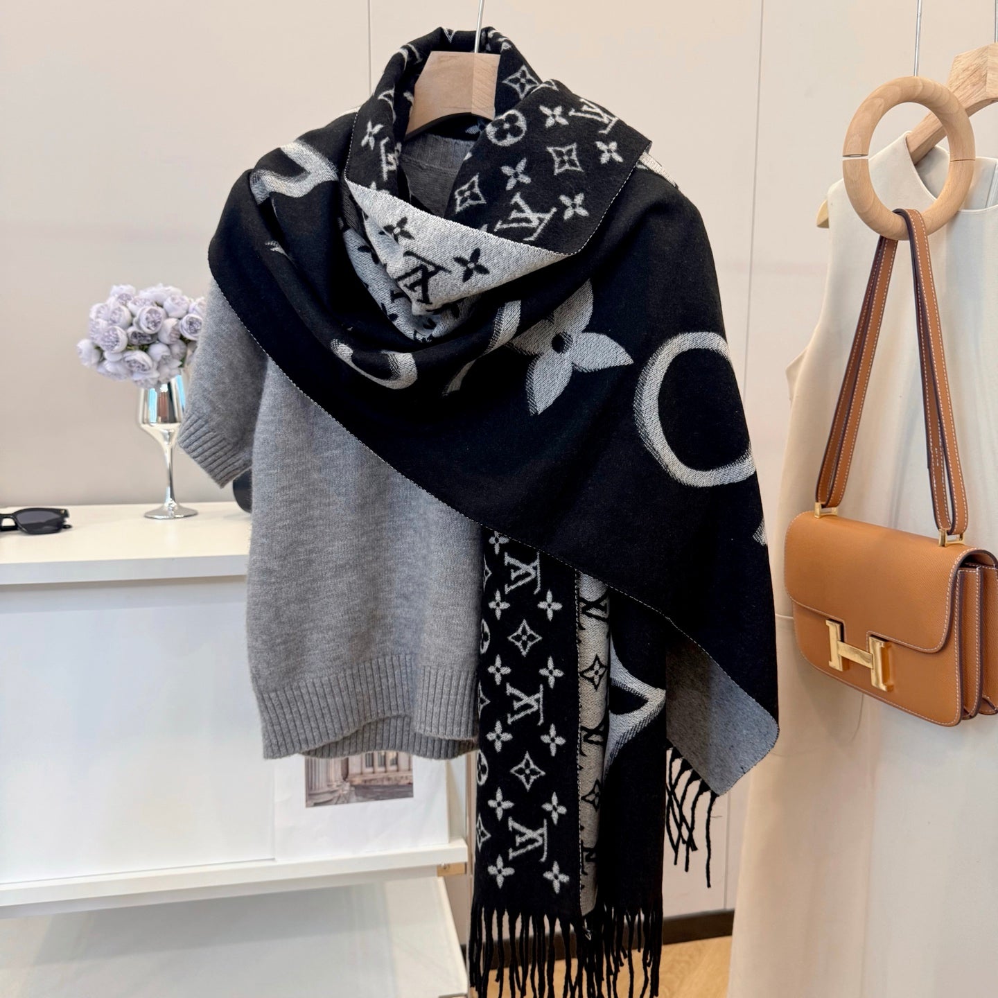 LEM275 Designer Scarf Cashmere Scarves For Winter Warm Womens and mens Long Wraps Scarf gifts Size 65*180cm