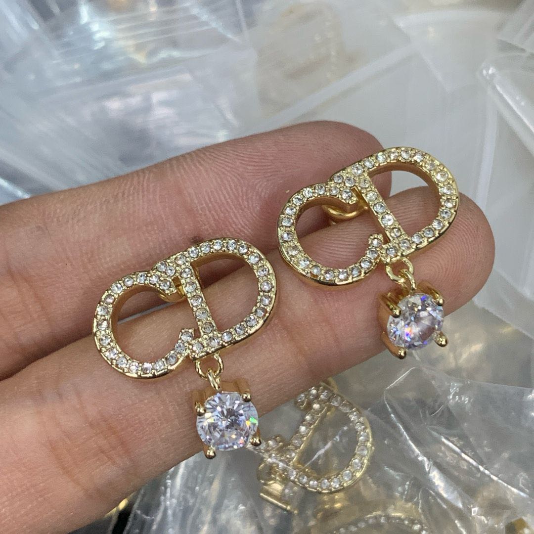 DEM188 New arrive Hot sale new arrive fashion gold color earring for woman jewelry gift