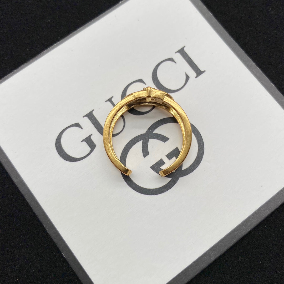 GEM12 Hot sale Fashion Stainless Steel Wedding Rings Bague Femme for woman gift