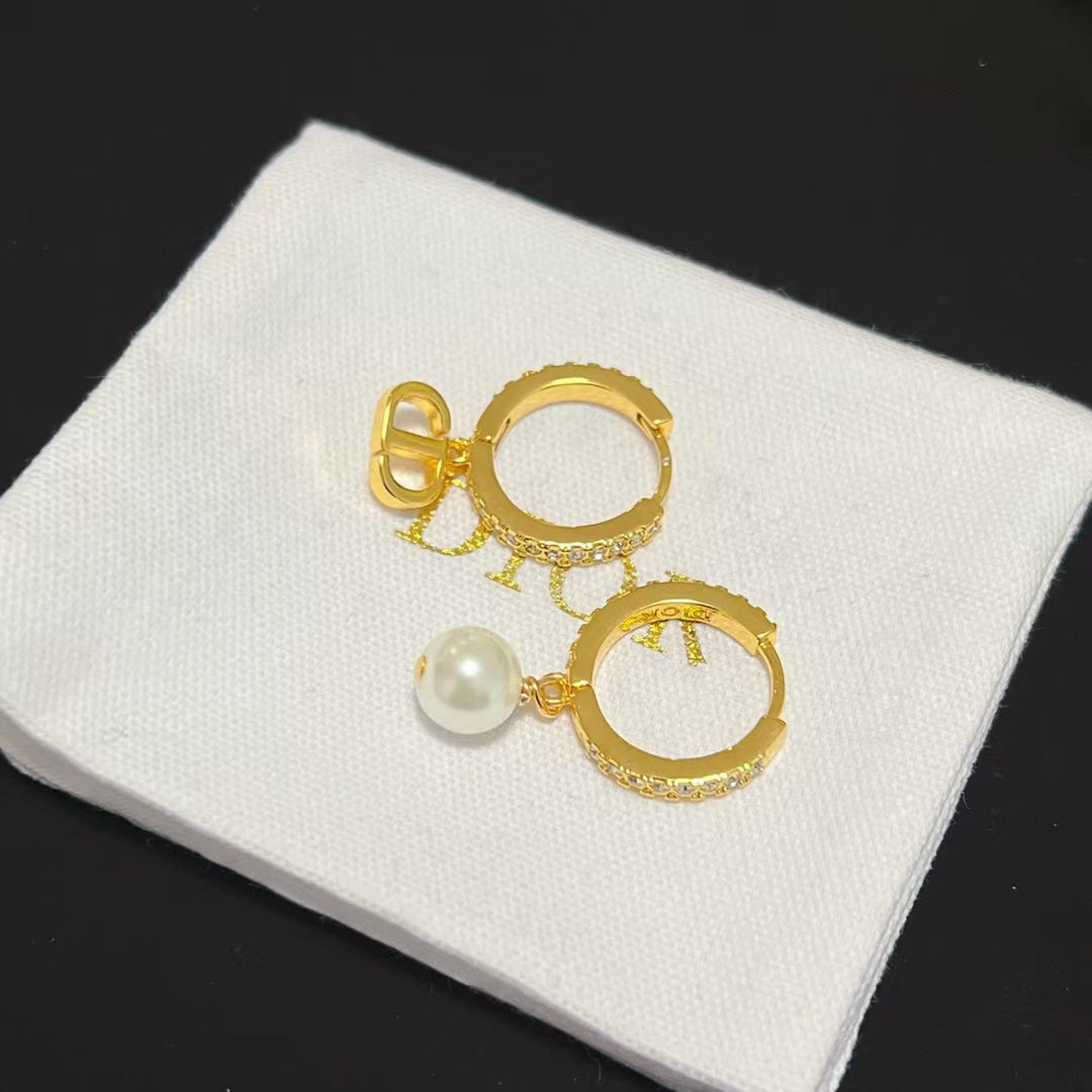 DEM61 New arrive fashion gold color earring for woman beautiful jewelry to choose gift