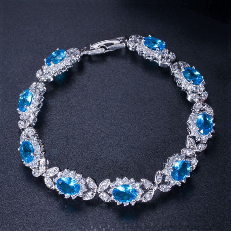 Db33 New Hot Fashion Crystal Bracelet Jewelry Beautiful High Quality Bracelet For Women Brides gift