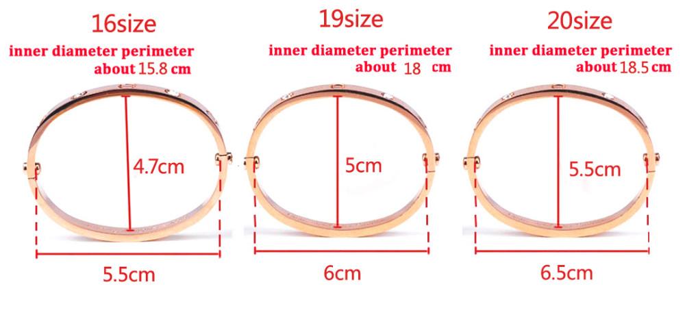 BC01 Hot sale 316L Fashion Stainless Steel bracelet&bangle it come with dust bag 16-21cm