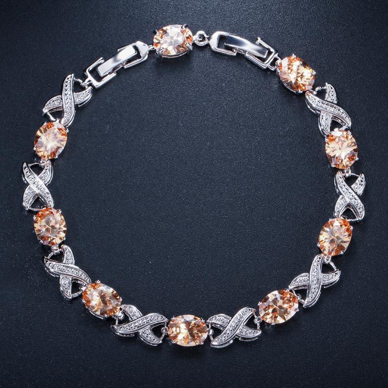 HEM15 Trend Bracelet High Quality Crystal Multi Color Optional Temperament for Women's jewelry Hand Ornaments