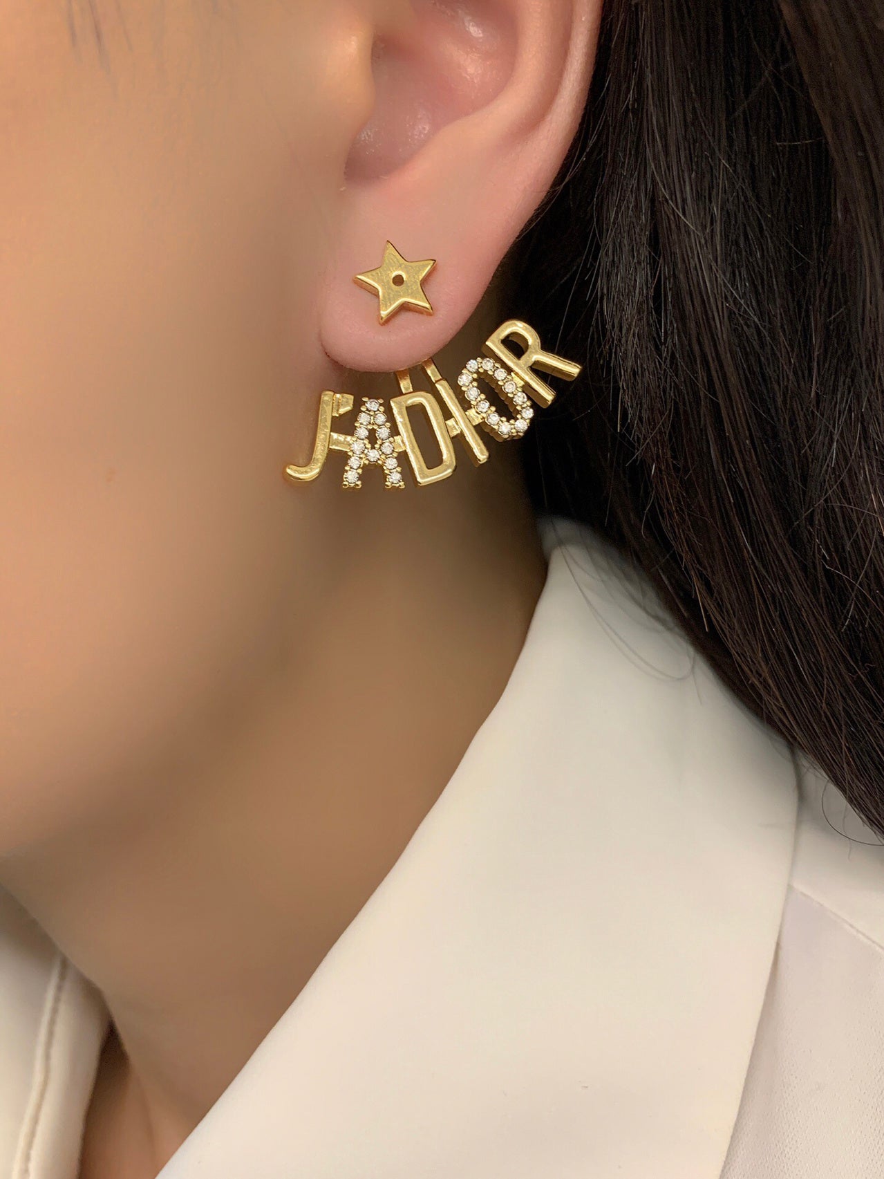 DEM29 New arrive fashion gold color earring for woman jewelry beautiful jewelry to choose gift no with box