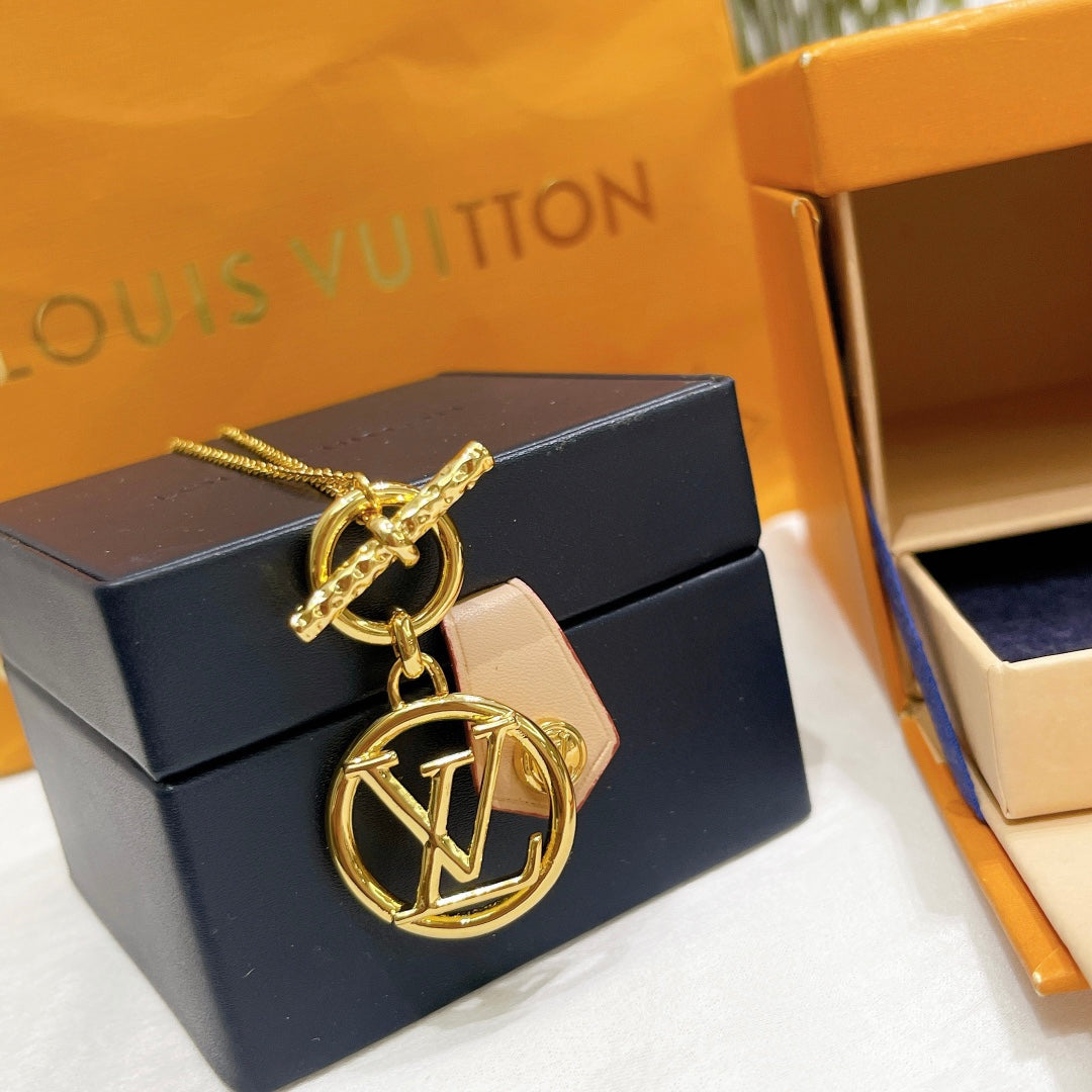 LEM13 New arrive fashion gold color necklace for woman beautiful gift to choose