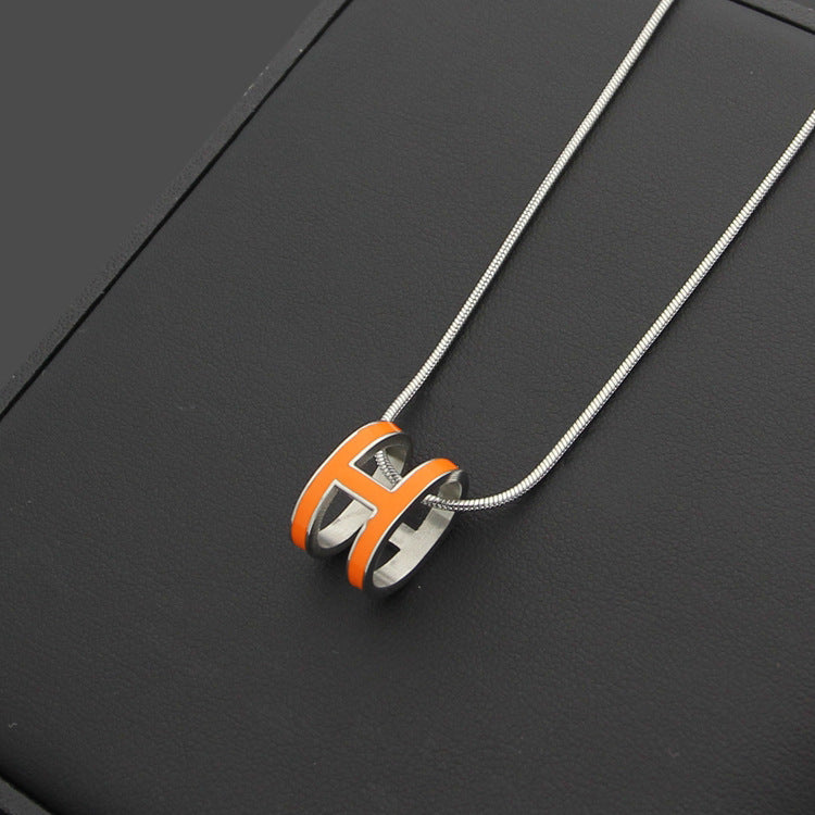 HR51 Hot sale new arrive fashion Necklace for woman jewelry gift to about 45cm long