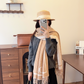 DEM332 new arrive  Hot sale black brown khaki light brown light blue color fashion beautiful  scarf  for woman gift  to choose size 180*60cm