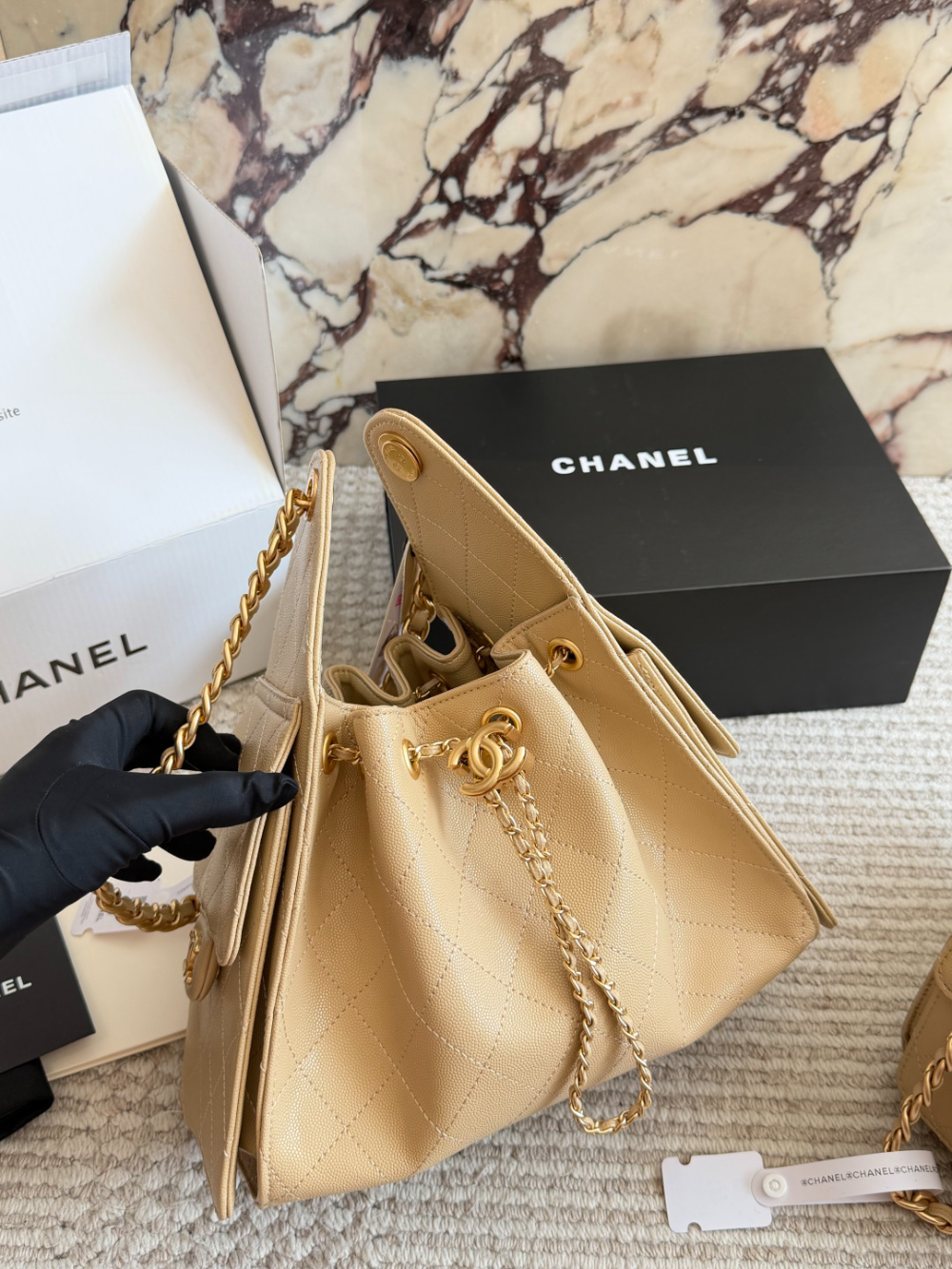 CEM329 New arrive fashion khaki color bag for woman beautiful gift to choose gift size to choose 2 size