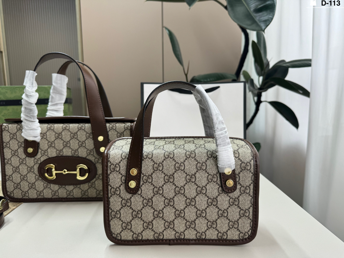 GEM244 New arrive fashion brown color bag for woman beautiful gift 2 size