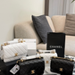 CEM385 New arrive fashion black white color bag for woman beautiful gift to choose 2 size