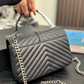 YLEM31 New arrive fashion black white yellow bag for woman hands bag beautiful gift to choose gift 25*19cm
