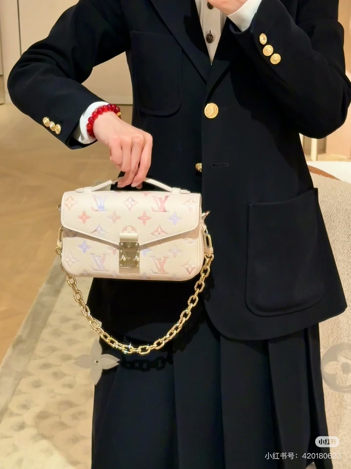 LEM252  Designer Bag Shoulder Bag Crossbody Bag Luxury Bag Purse Designer Temperament Fashion Clash Color Fashion Bag