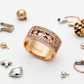 MEM22 New Classic Ring Brand Designer Titanium Steel Ring Gold Ring Women Mens Ring Love Promise Jewelry #6 #7 #8 #9