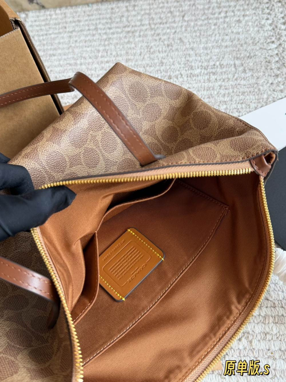 COEM09 New arrive fashion black brown khaki color bag for woman beautiful gift to choose gift size to choose 26*22cm