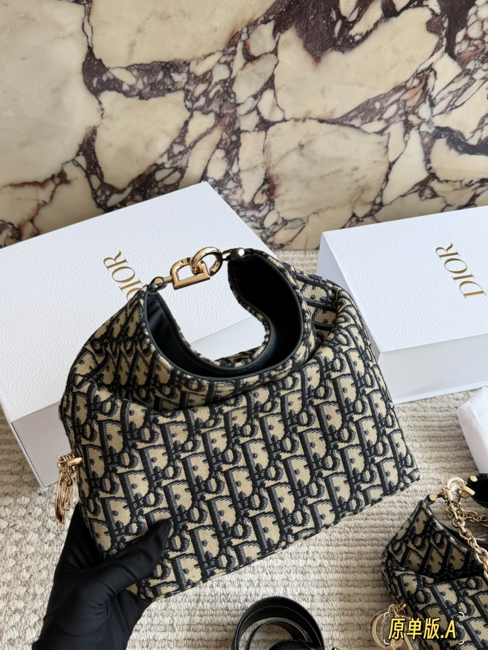 DEM328 New arrive fashion black  color bag for woman beautiful gift to choose gift size to choose 2 size