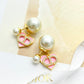DEM293 New Arrive Fashion  Hot Sale  with Pearl Pink Earring  for Woman Jewelry To Choose Gift not with Box