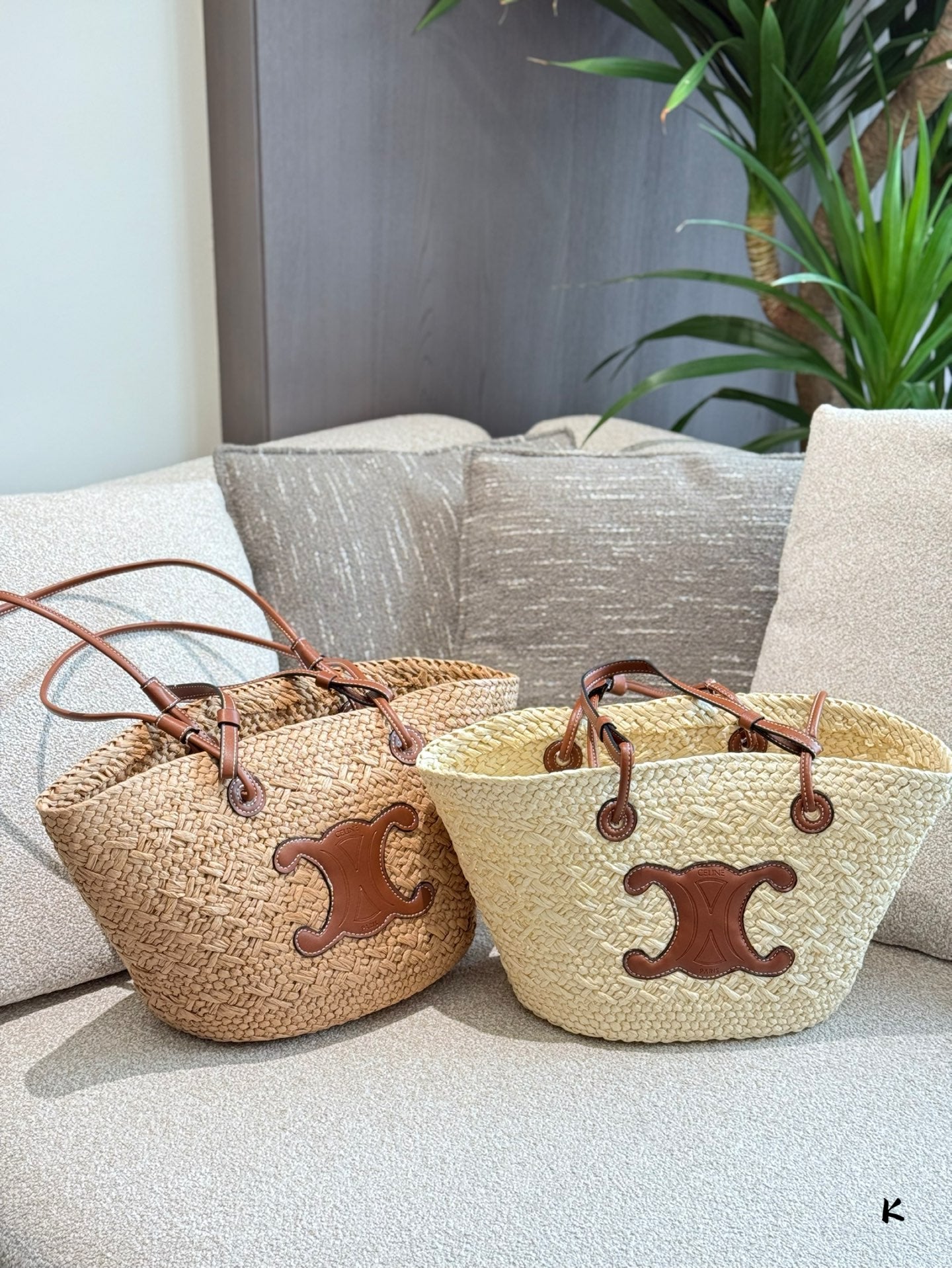 CLEM09 New Designer Summer Romantic Fashion Beach Tote Bag 25×30CM