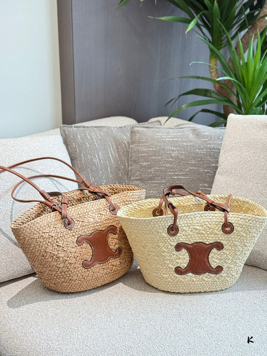 CLEM09 New Designer Summer Romantic Fashion Beach Tote Bag 25×30CM