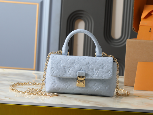 LEM467 New arrive fashion blue bag for woman hands bag beautiful gift to choose gift 21.0 x 12.5 x 6.0 cm