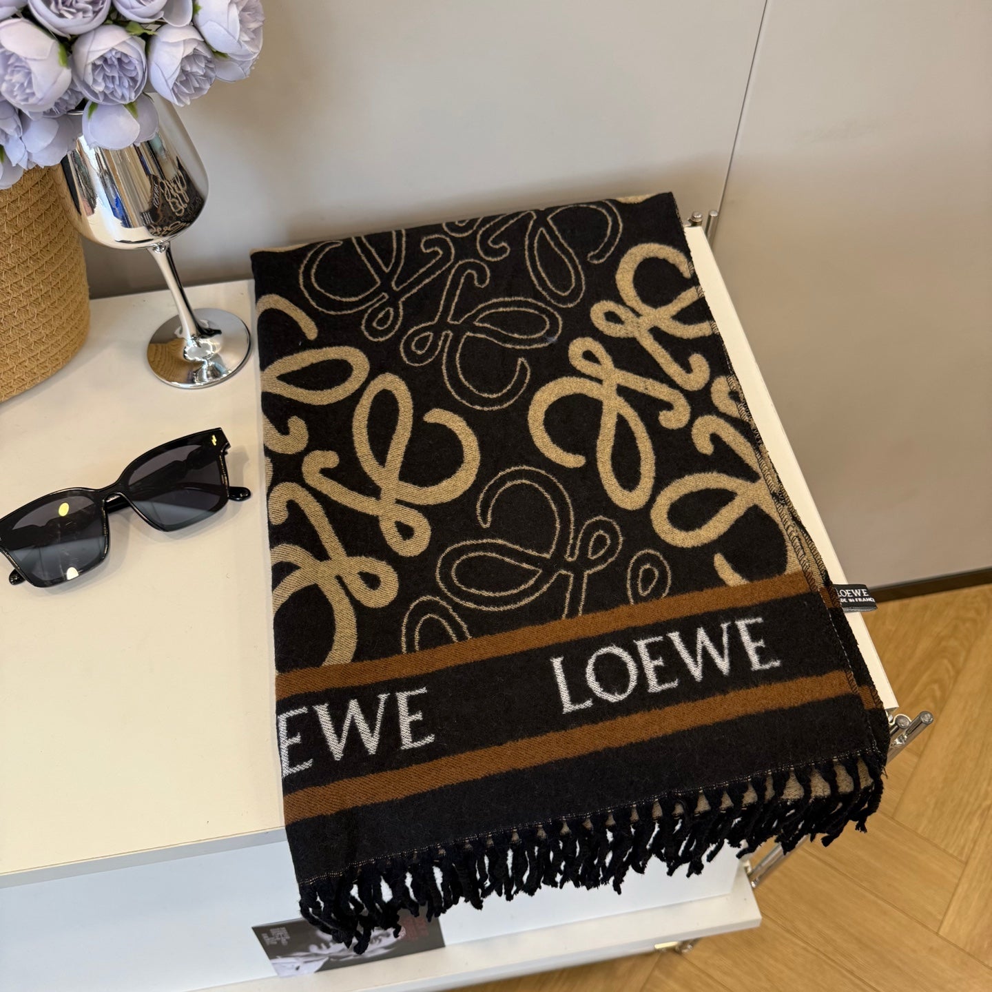 WEM02 luxury Designer Cashmere Scarf Winter Women Long Scarf Quality Headband Fashion Men brand Scarves Classic Printed Check Big Plaid Shawls Soft comfortable gift 65*180CM