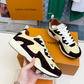 LEM551 New fashionable dark brown yellow women's shoes men's shoes available in various colors beautiful slippers excellent gift item size 39 to 46