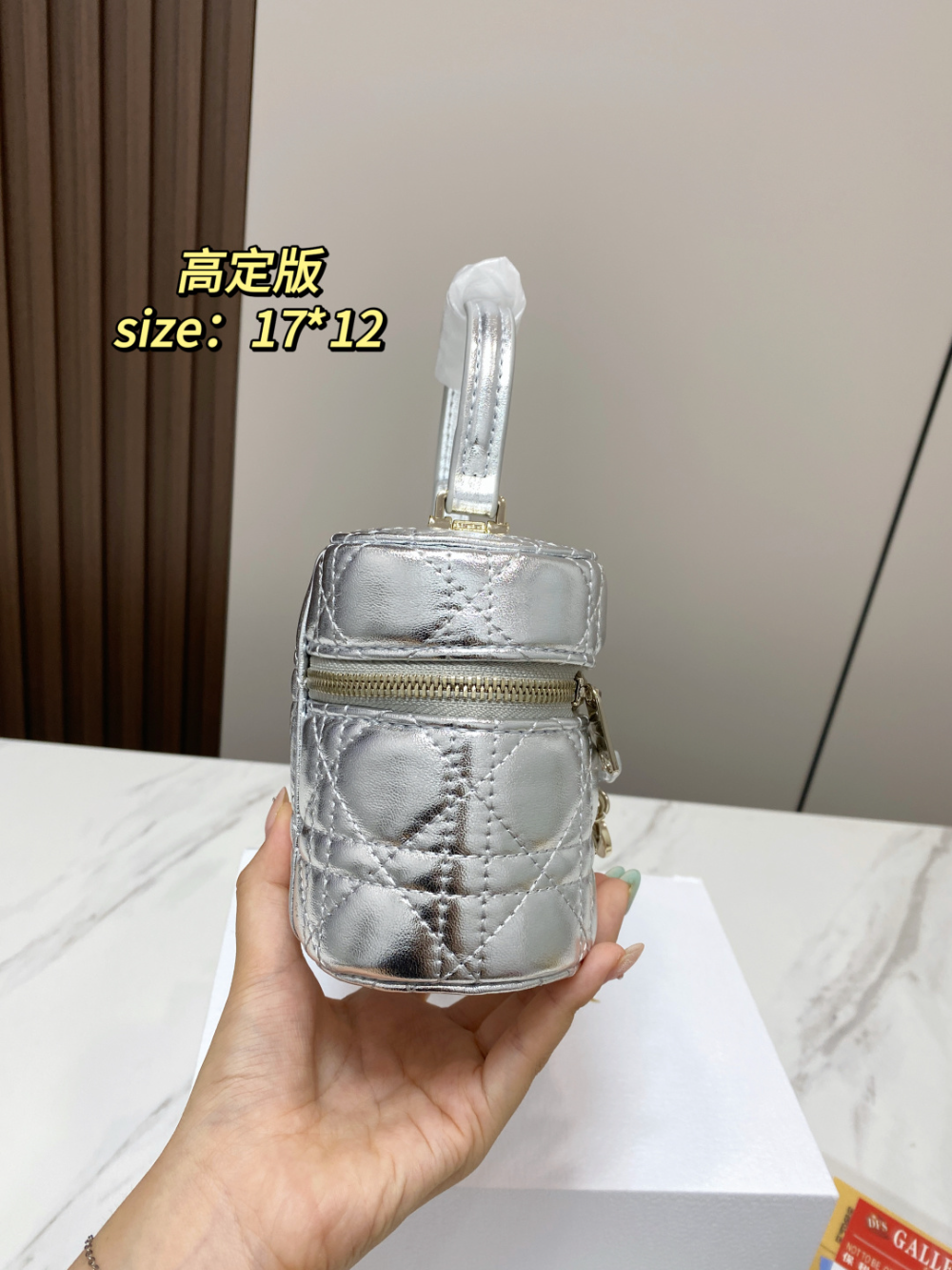 DEM349 New arrive fashion gold silver color bag for woman beautiful gift to choose