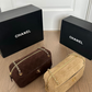 CEM491 New arrive fashion brown khaki bag for woman hands bag beautiful gift to choose gift  25*7*15cm