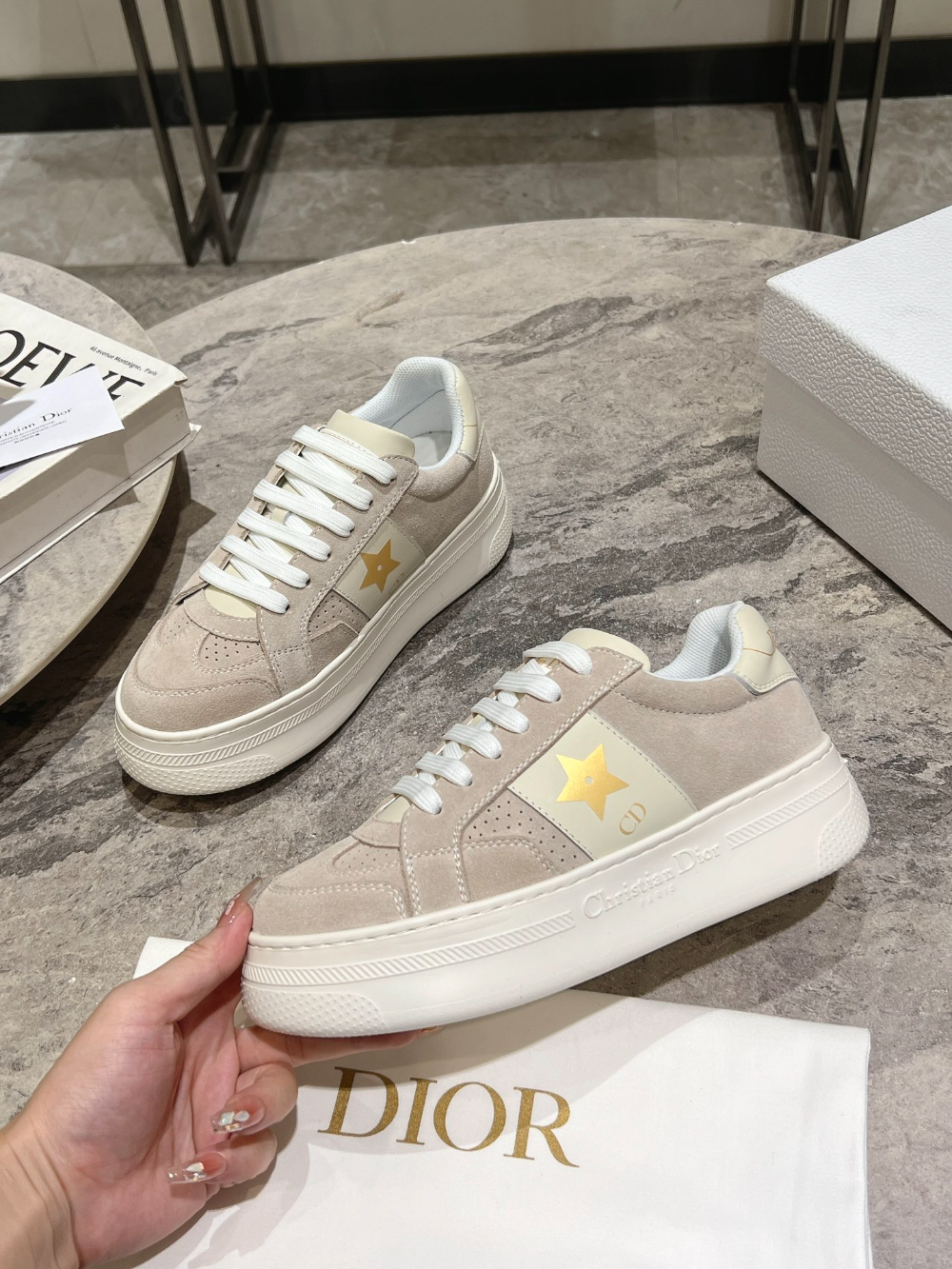 DEM322 New arrive classic fashion gold silver white khaki color shose for woman lover shose color  beautiful gift to choose