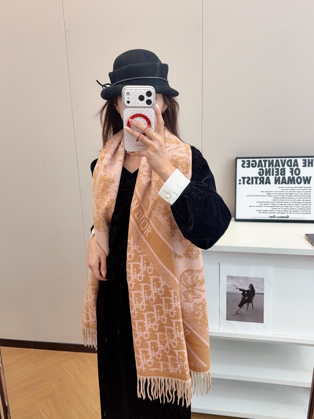 DEM334 new arrive  Hot sale brown color fashion beautiful  scarf  for woman gift  to choose size 180*60cm