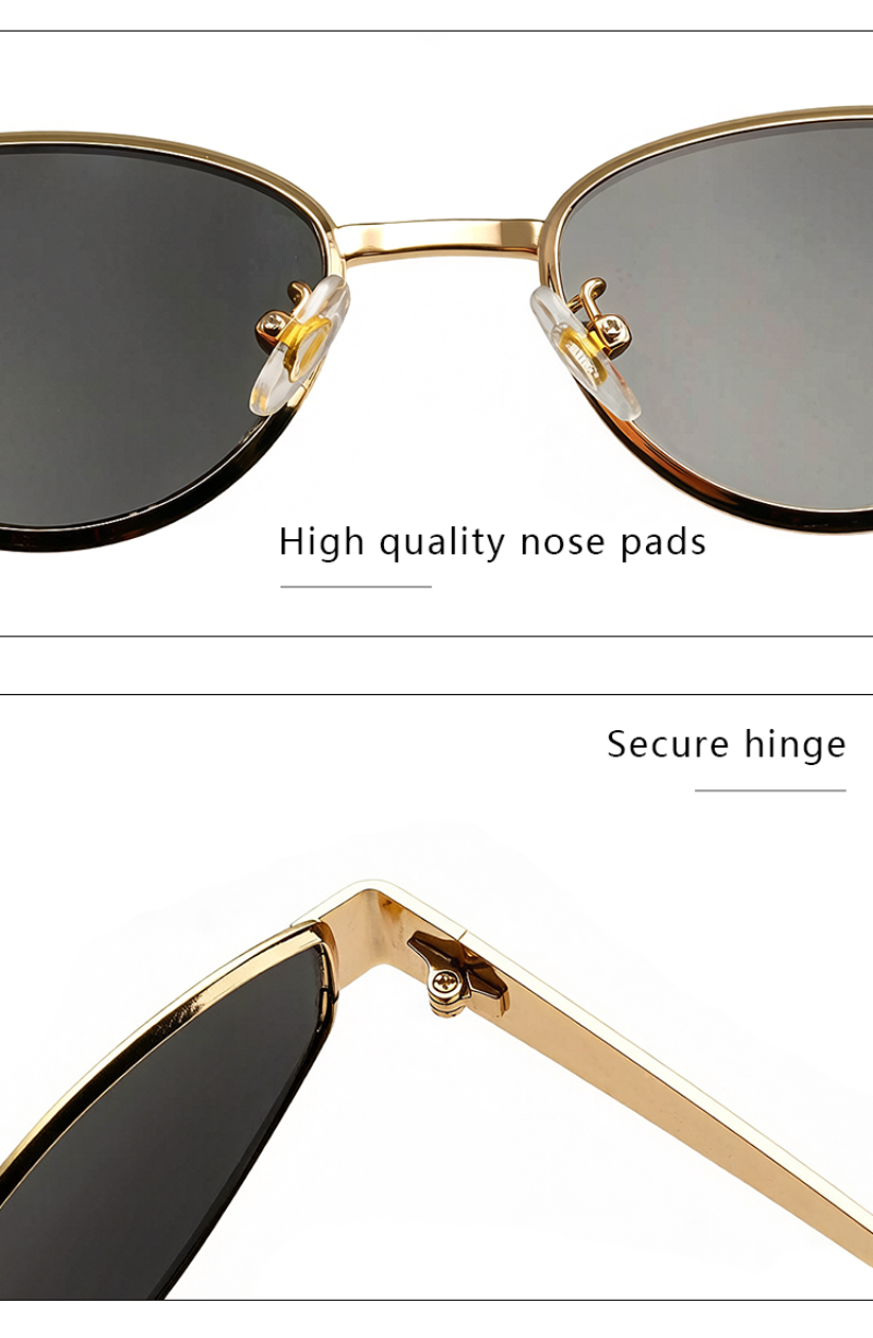 GEM217 Designer sunglasses luxury Spicy girl style sunglasses for women Sexy trend men gift glasses Beach shading UV protection polarized glasses with box