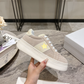 DEM322 New arrive classic fashion gold silver white khaki color shose for woman lover shose color  beautiful gift to choose
